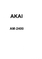 Akai AM-2400-Schematic 